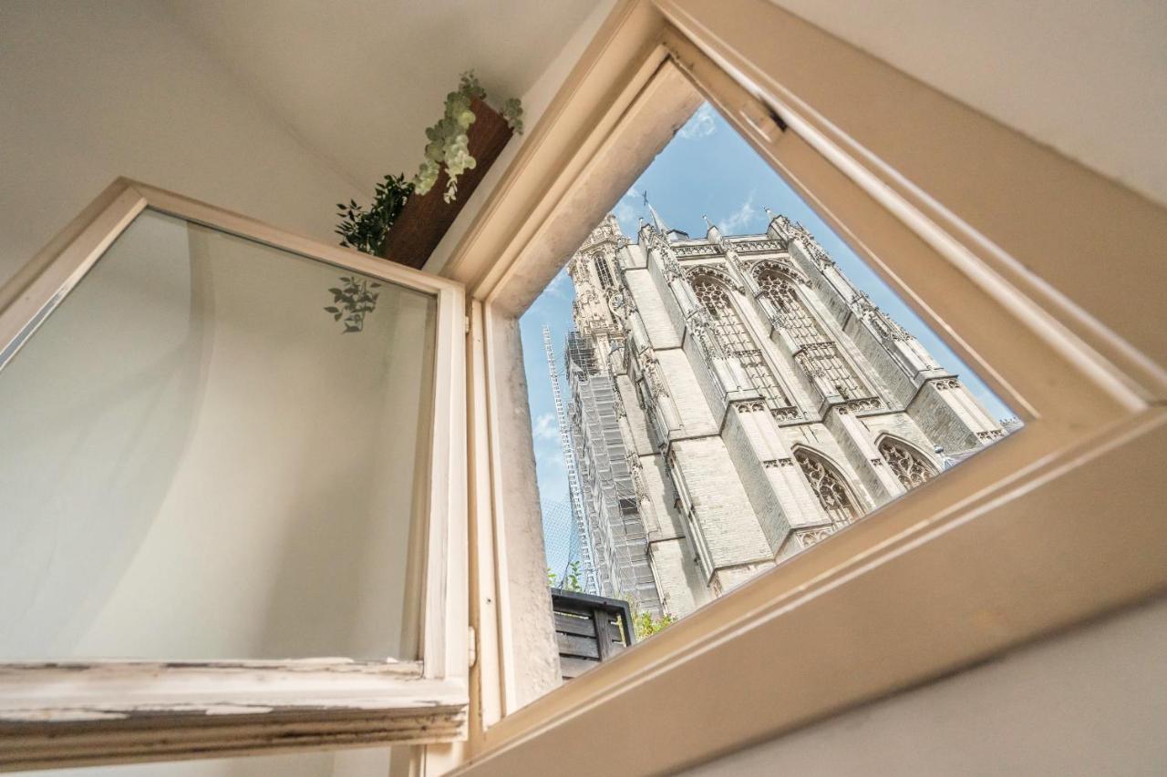 Tempel Cathedral Lodge In The Heart Of แอนต์เวิร์ป ภายนอก รูปภาพ